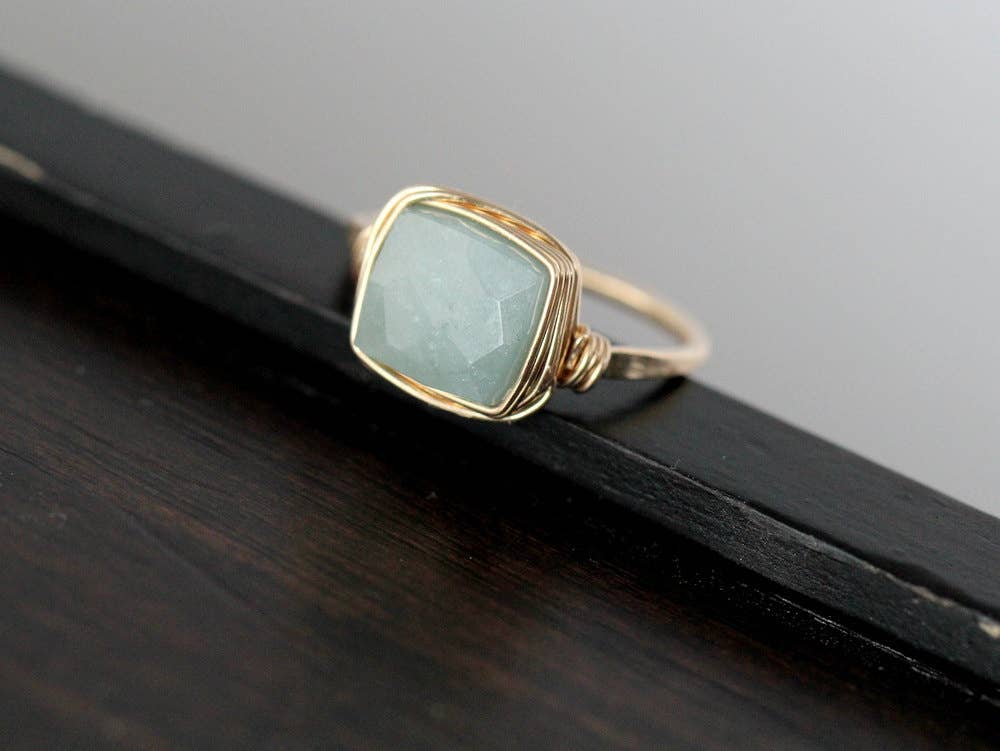 Aquamarine Ring
