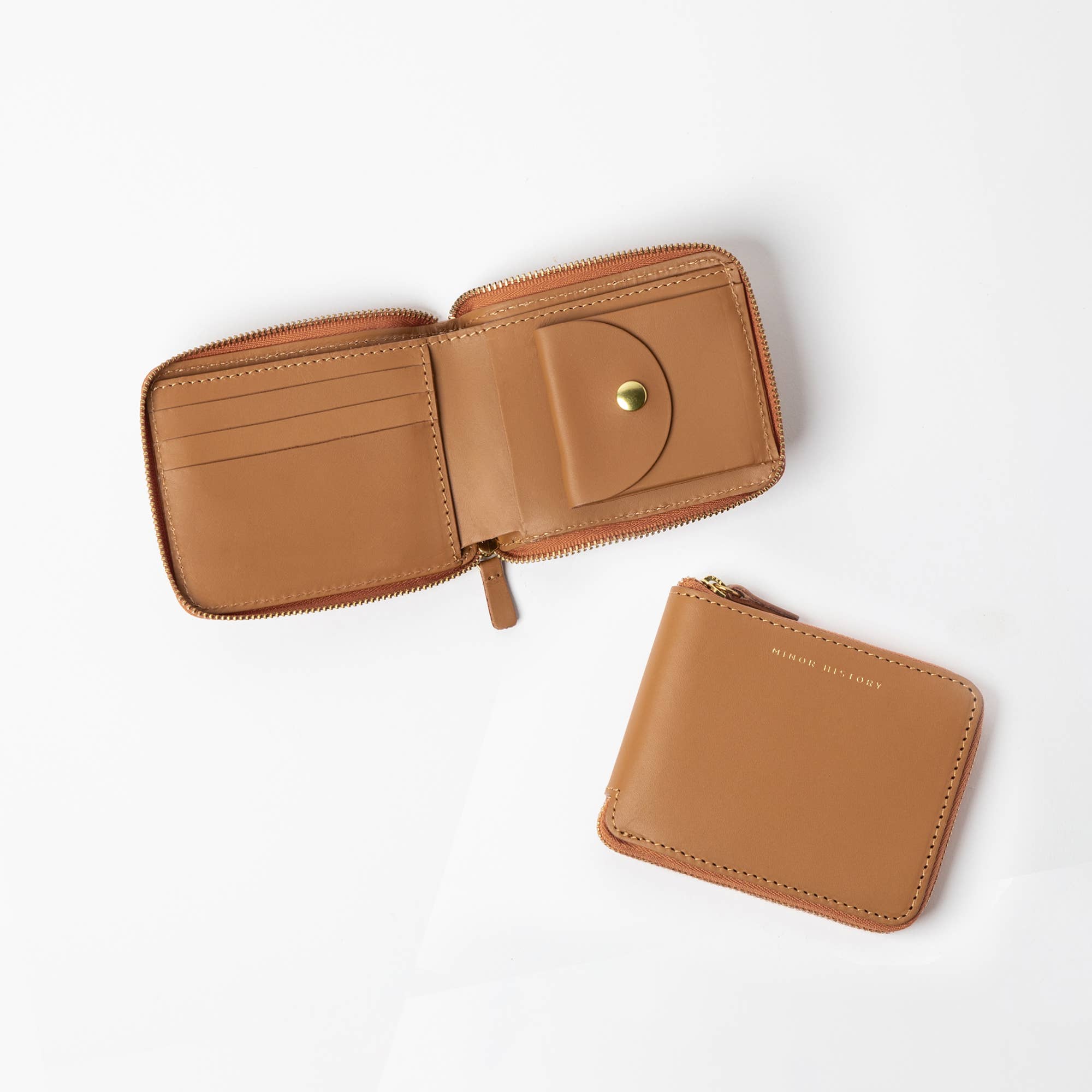 The Coupe Wallet - Saddle
