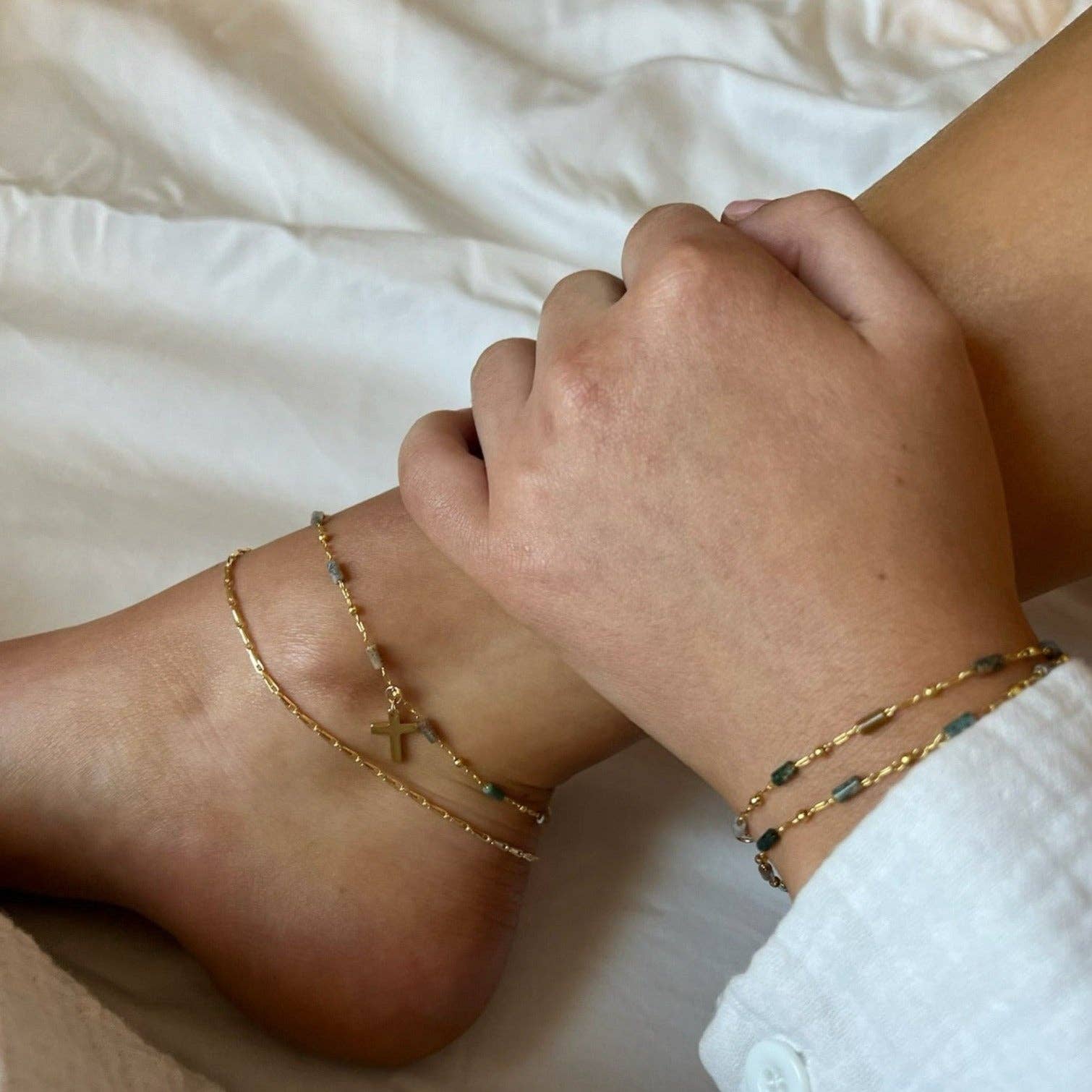 Desert Rose Anklet