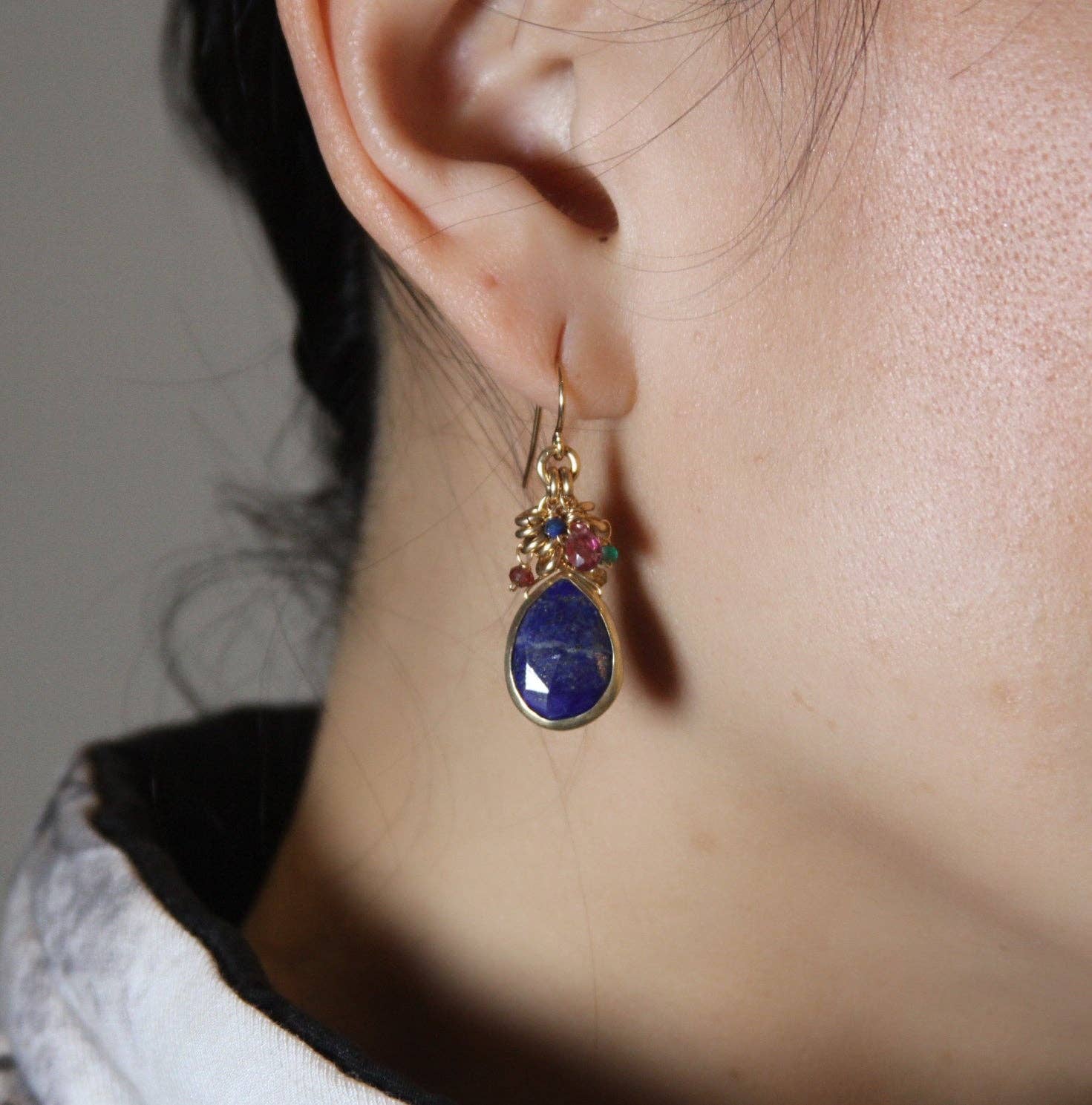 Lina Lapis Earrings
