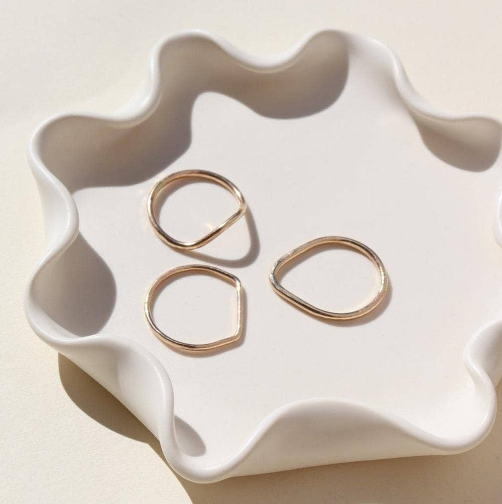 Plunge Ring in 14k Gold Fill