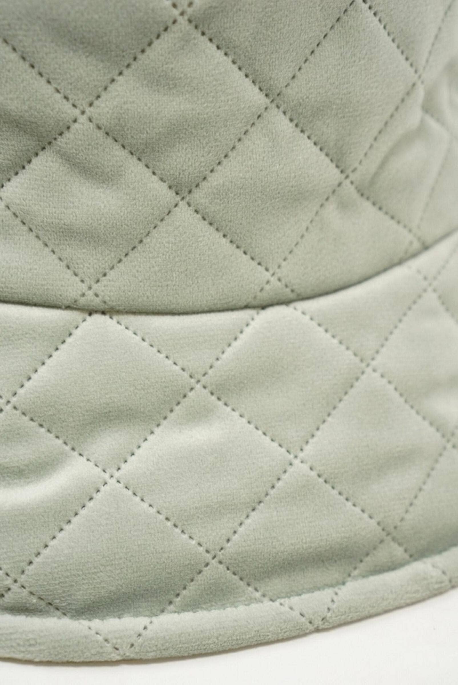 Quilted Solid Soft Plush Bucket Hat
