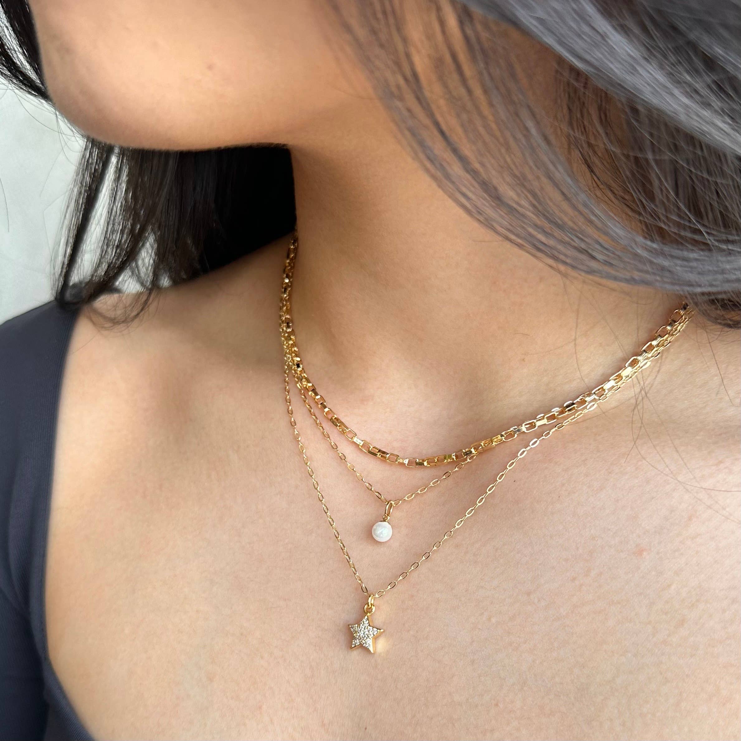 2.5mm Gold-filled Elongated Box Chain