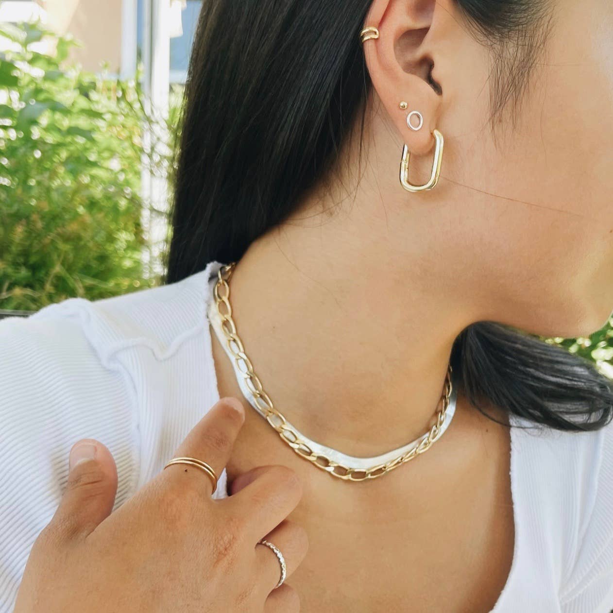 6.5mm Gold-filled Oval Link Chain