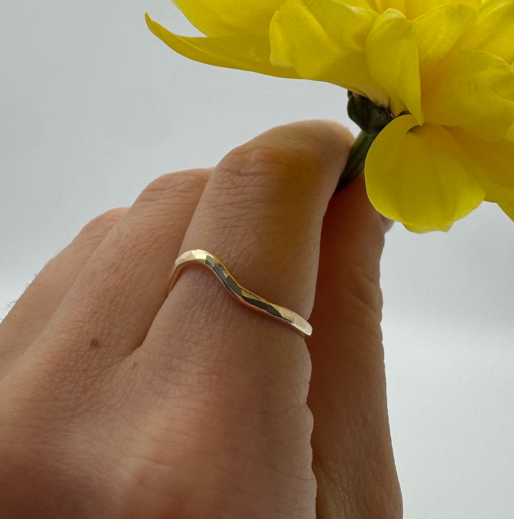 Plunge Ring in 14k Gold Fill