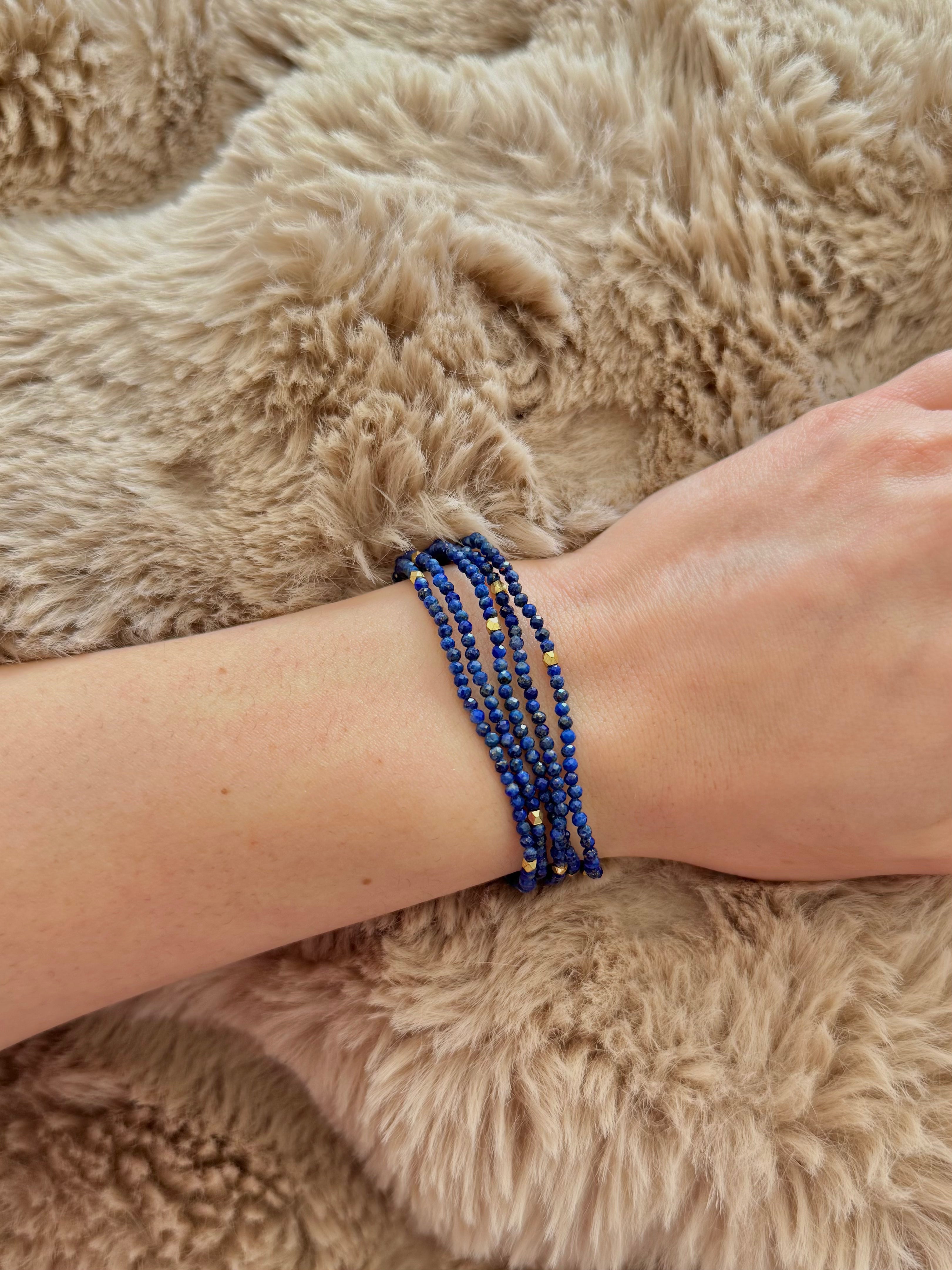 Gemstone Sparkle Wrap - Iolite