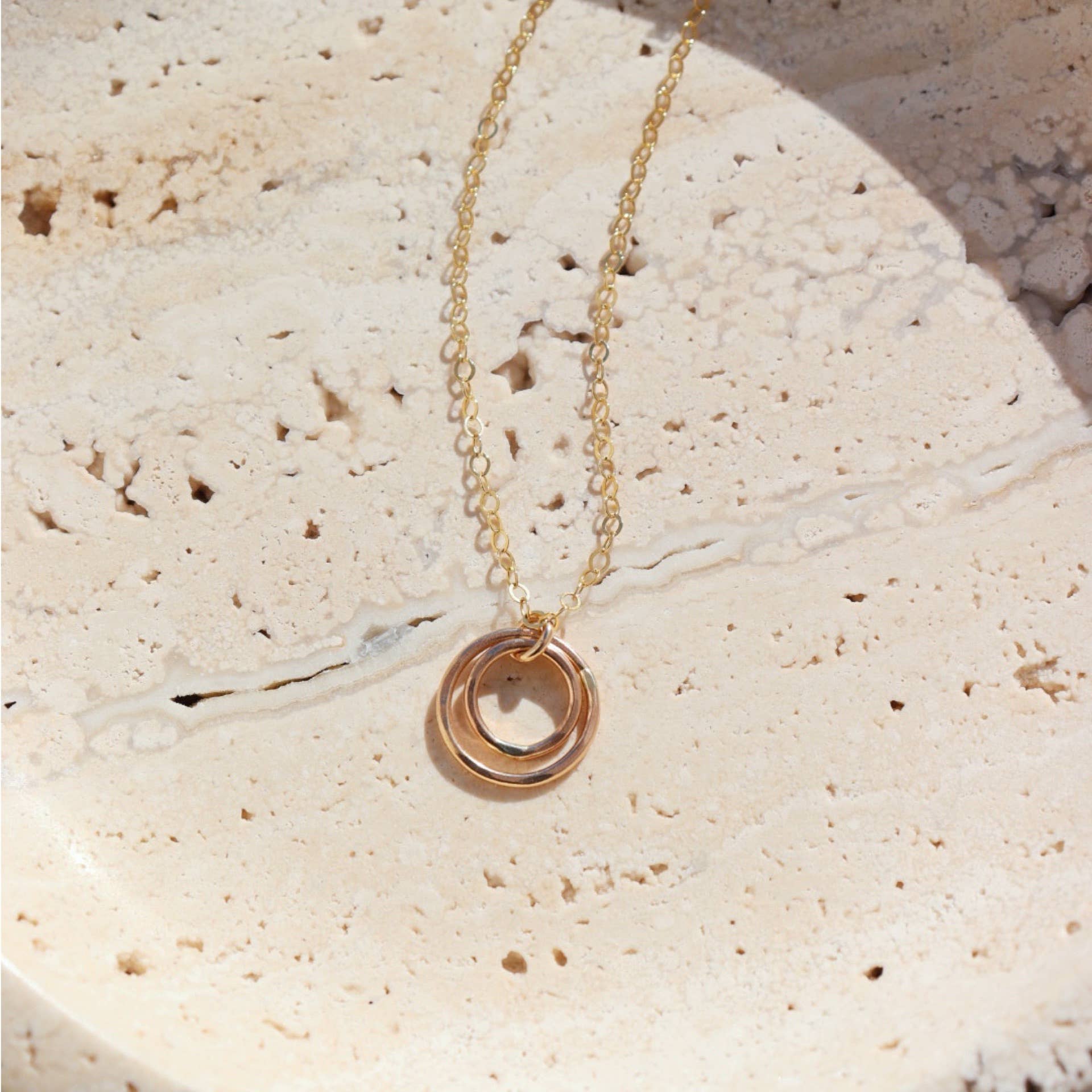 Eclipse Necklace in 14k Gold Fill