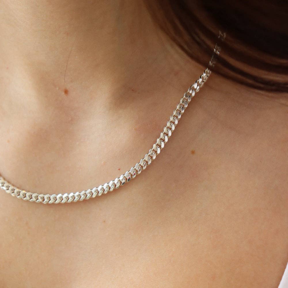 Carter Chain Necklace in Sterling Silver