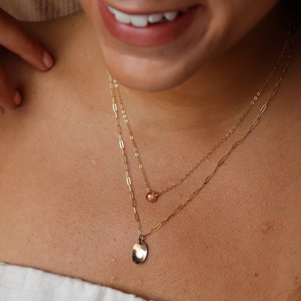 Olivia Necklace in 14k Gold Fill