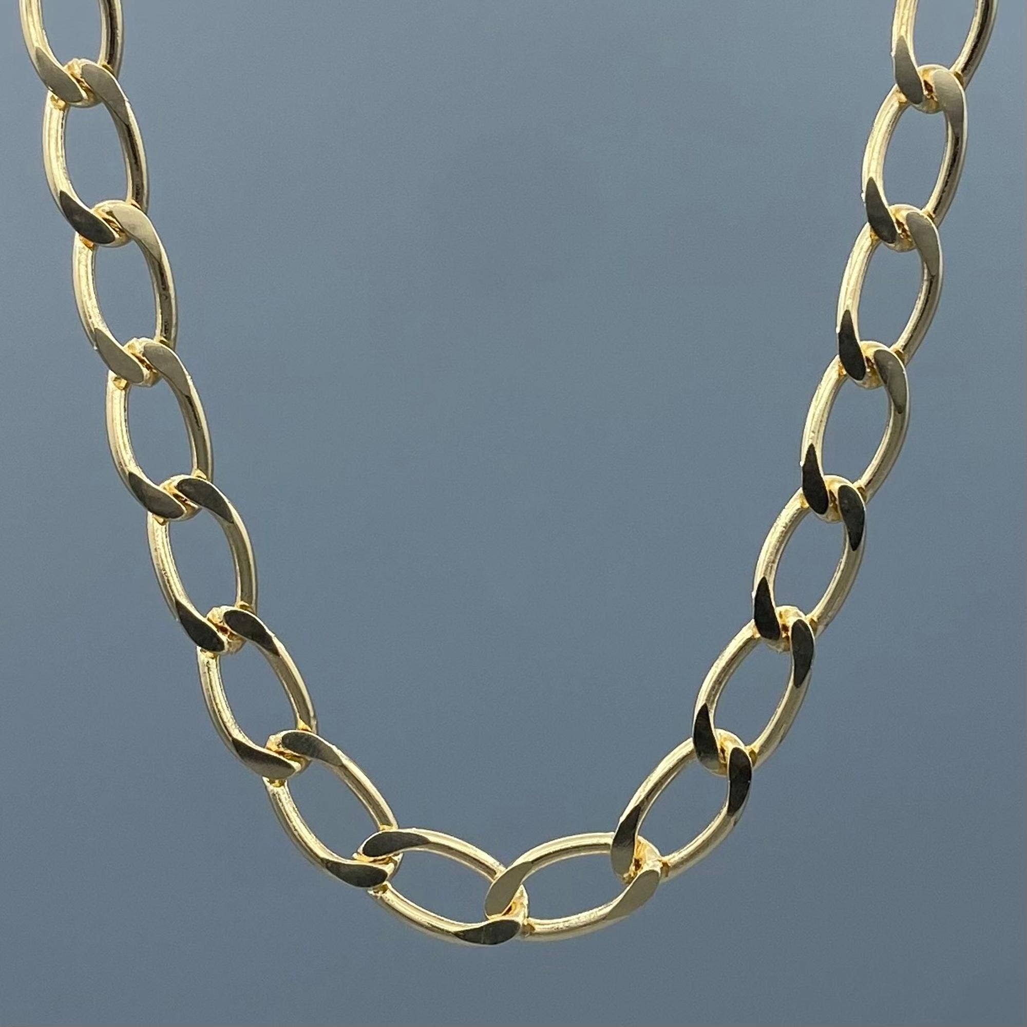 6.5mm Gold-filled Oval Link Chain
