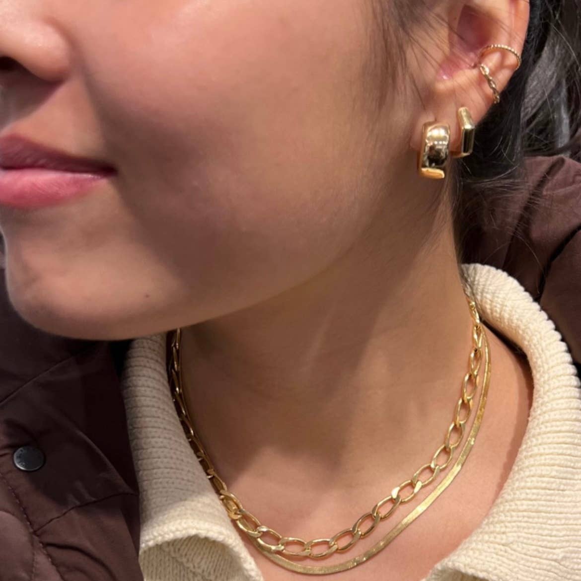 6.5mm Gold-filled Oval Link Chain