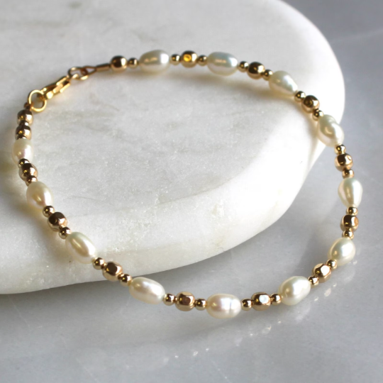 Pearl Beaded Bracelet
