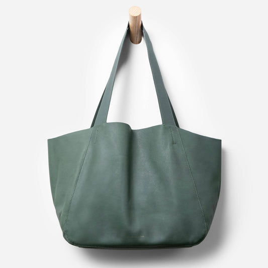 The Times Tote - Evergreen