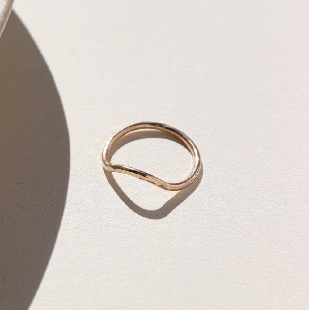 Plunge Ring in 14k Gold Fill