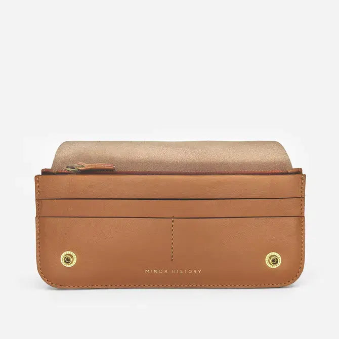 The Ledger 2.0 Wallet - Saddle