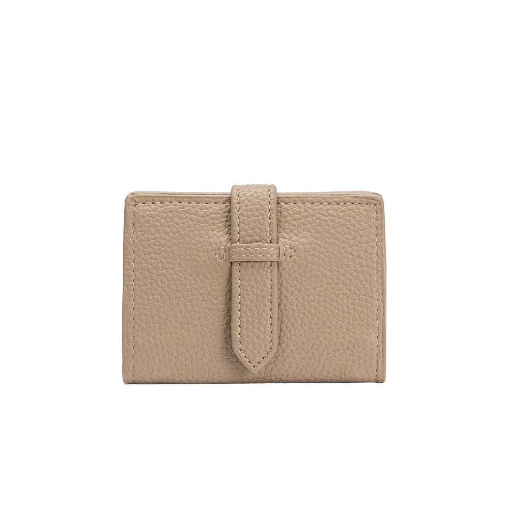 Pria Tan Vegan Leather Wallet