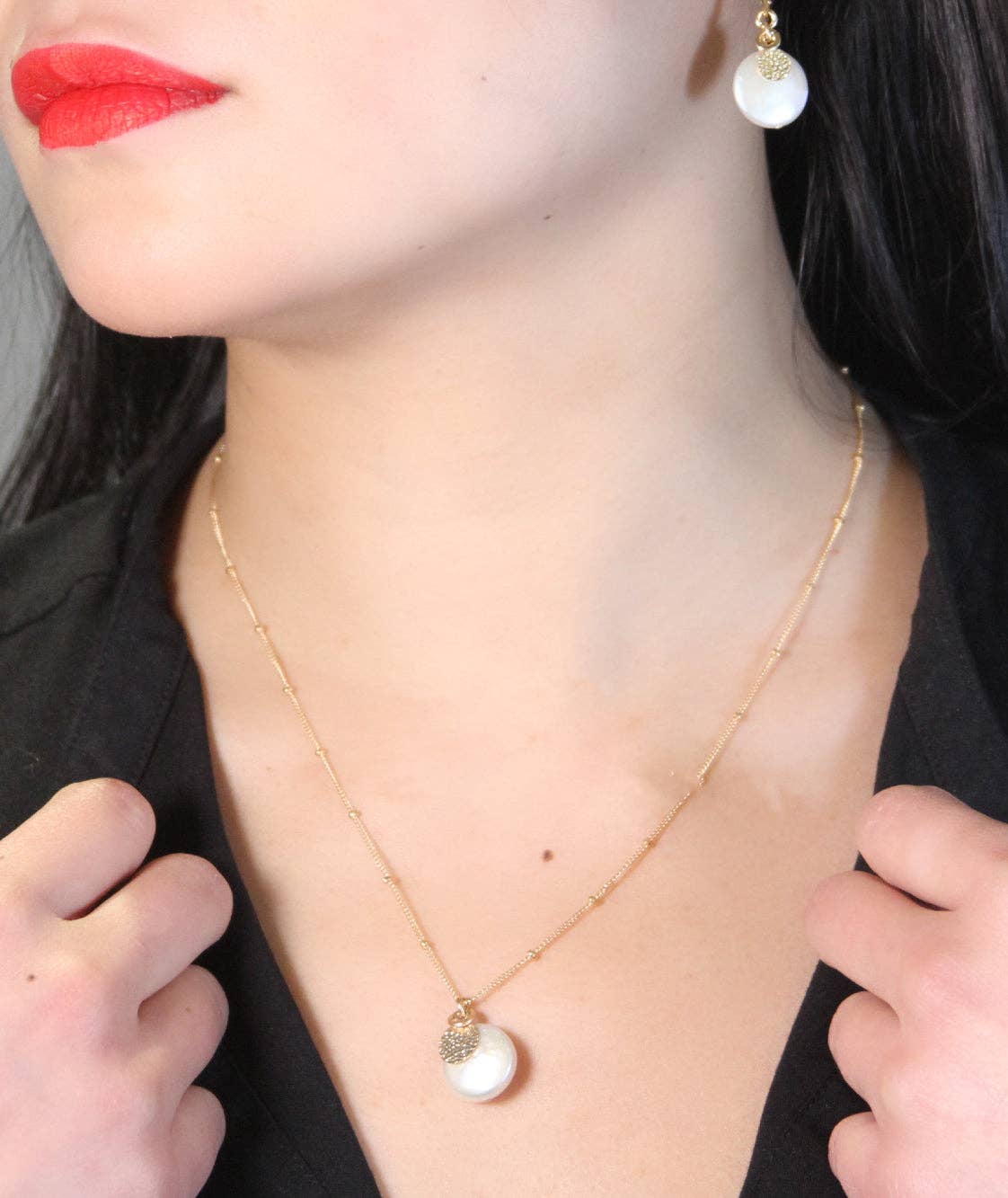 Gypsy Pearl Necklace