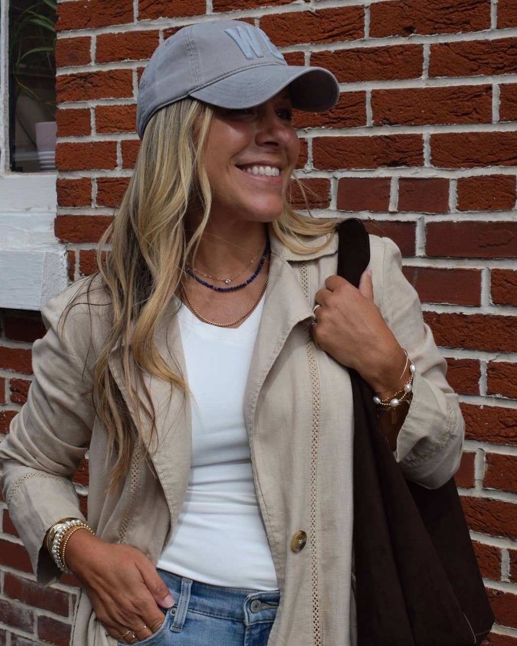 Rhodes Lapis Lazuli Gemstone Beaded Necklace Gold Filled