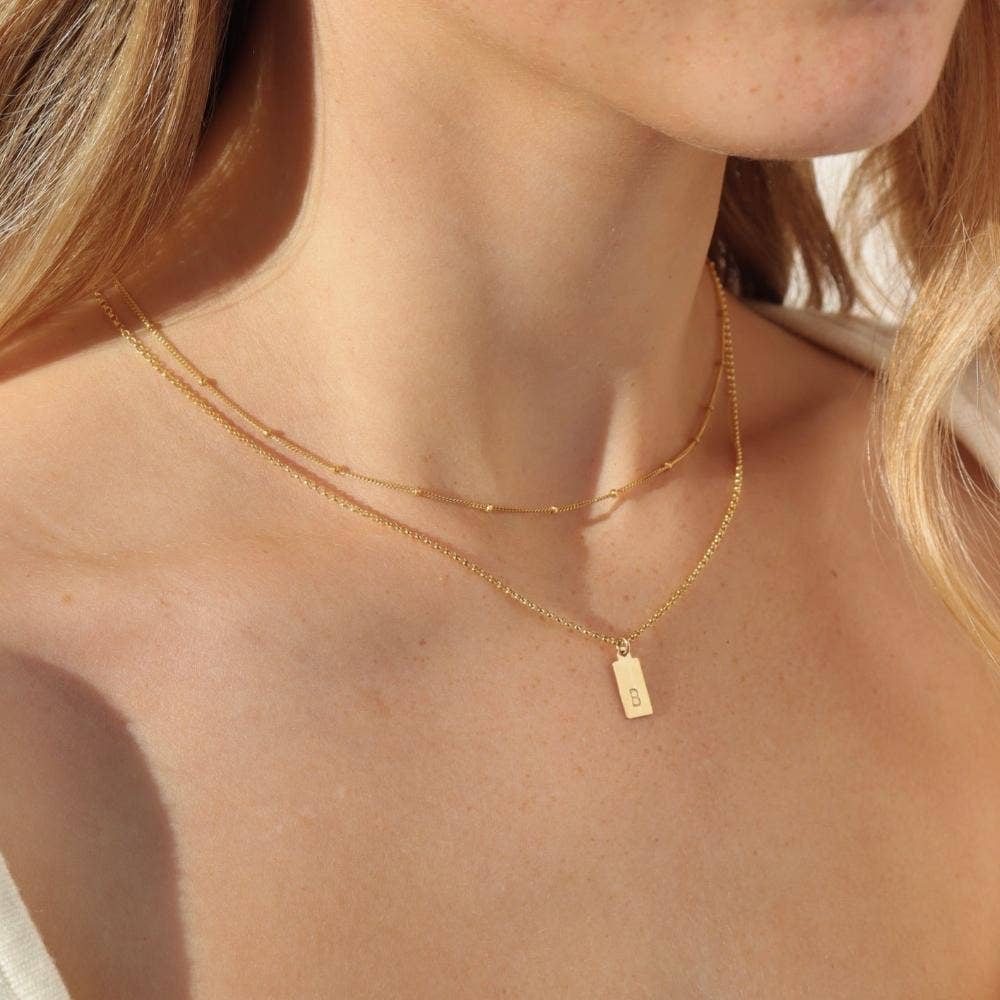 Polka Dot Chain in 14k Gold Fill