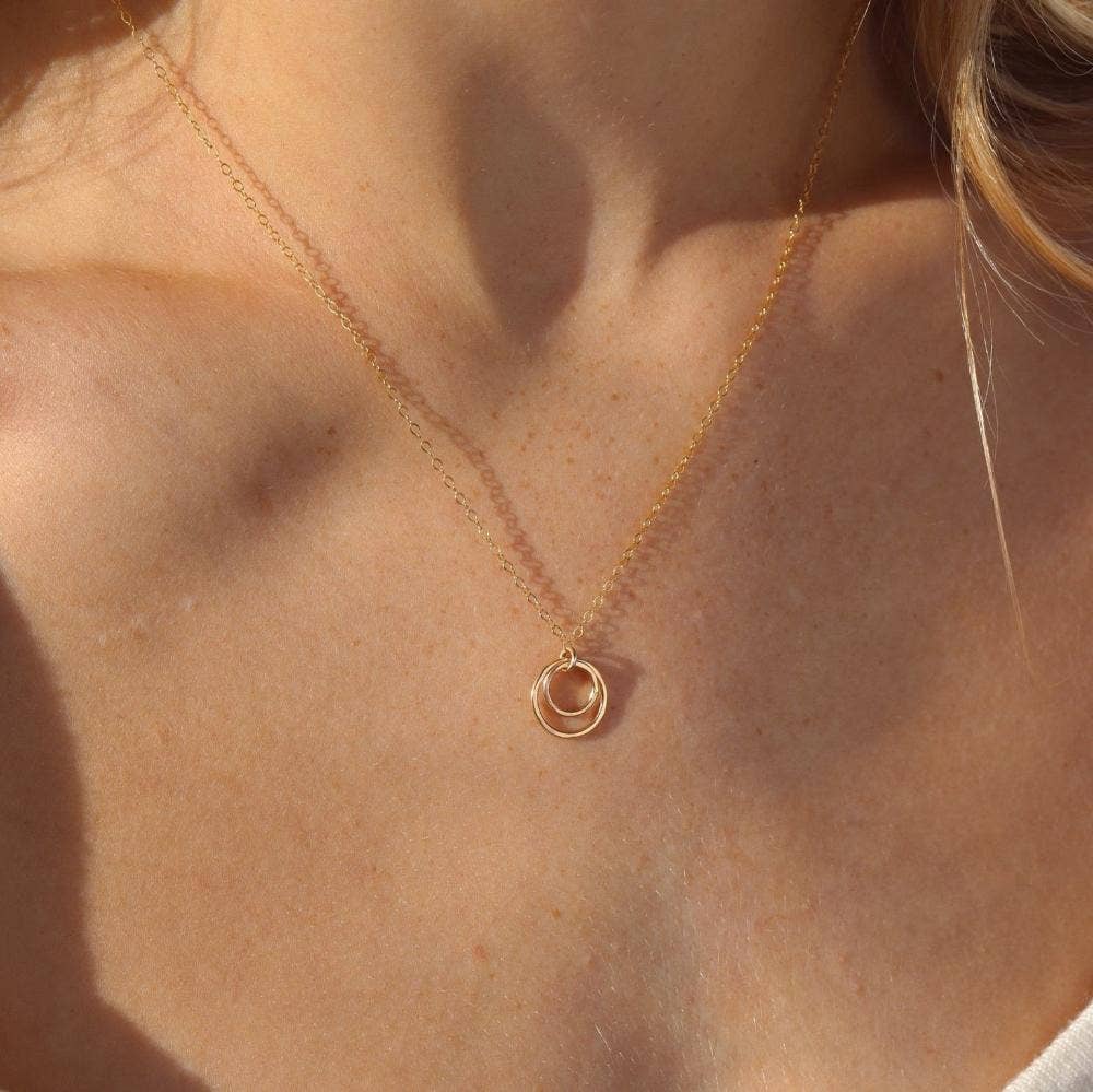 Eclipse Necklace in 14k Gold Fill