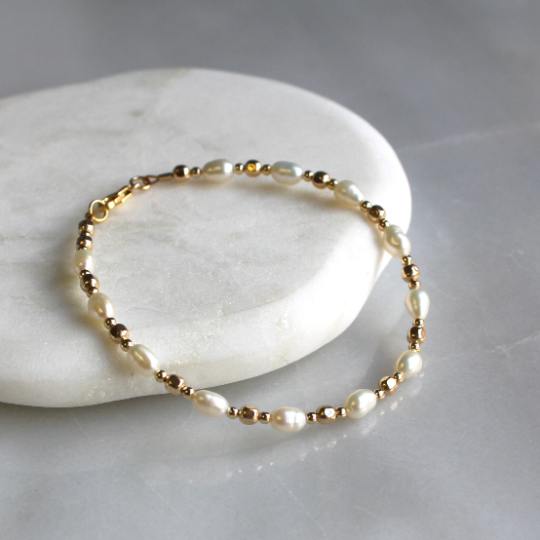 Pearl Beaded Bracelet