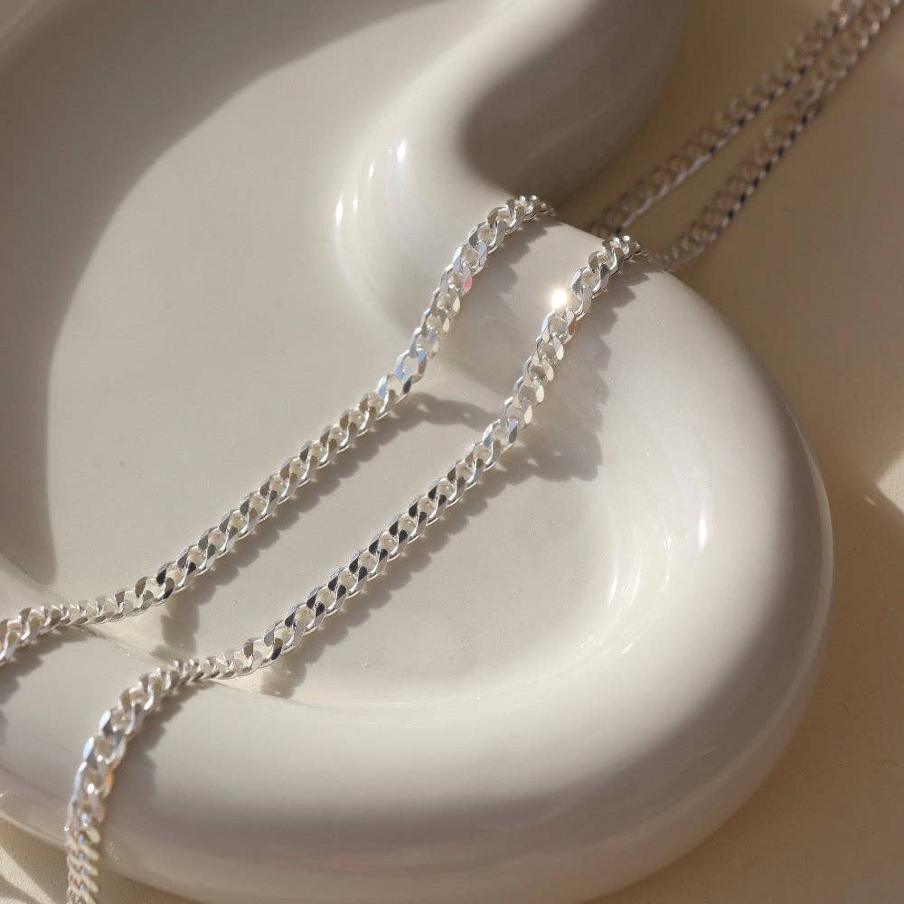 Carter Chain Necklace in Sterling Silver 