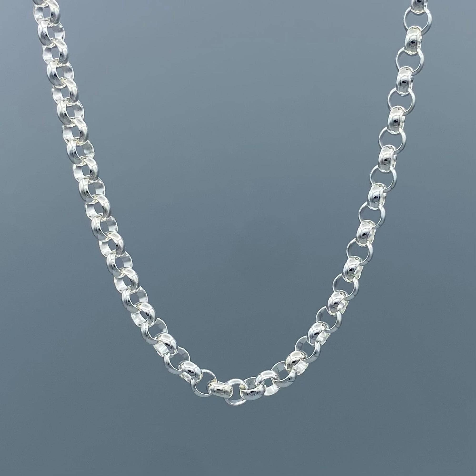 4.4mm Sterling Silver Rolo Chain