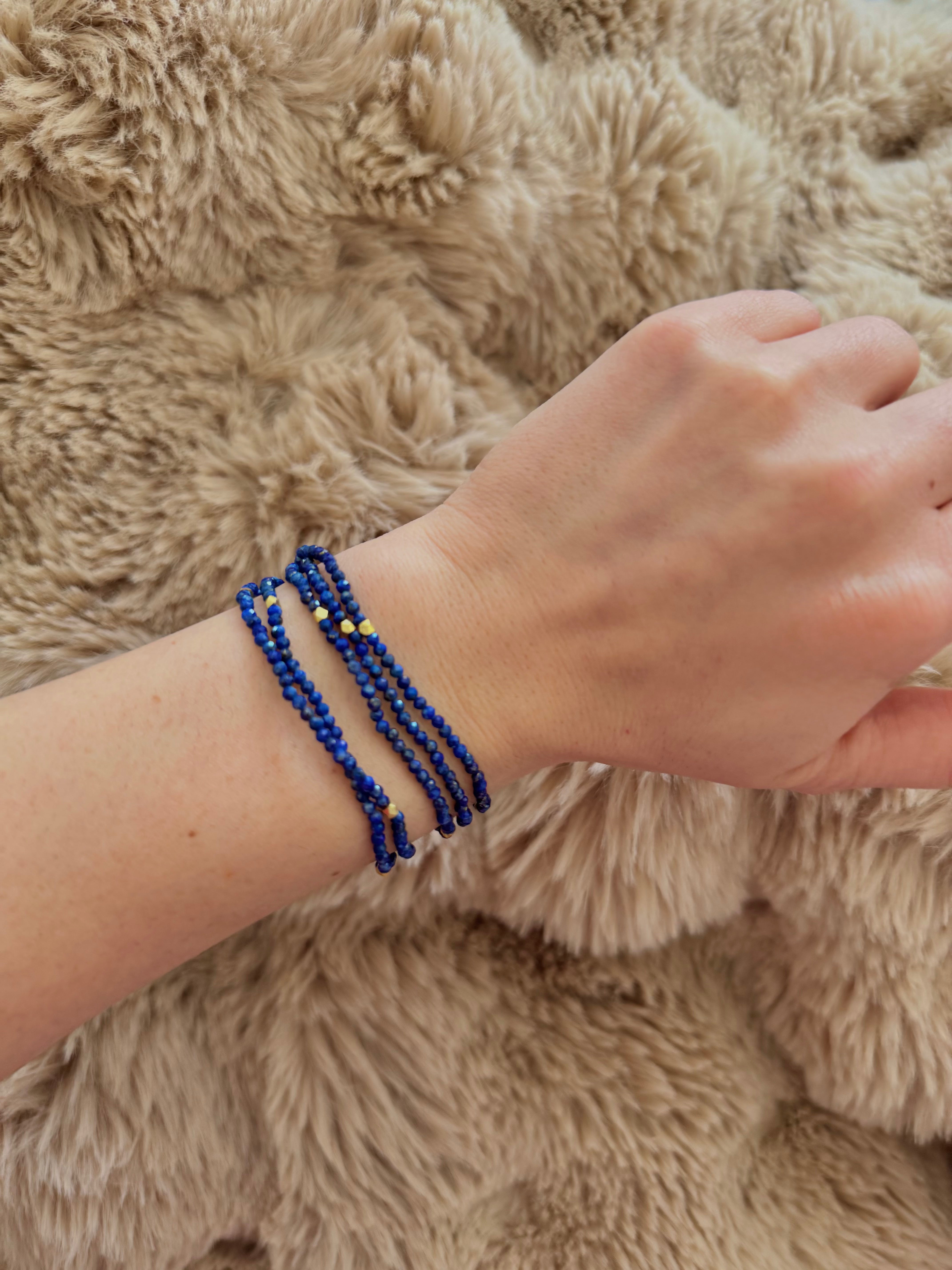 Gemstone Sparkle Wrap - Iolite