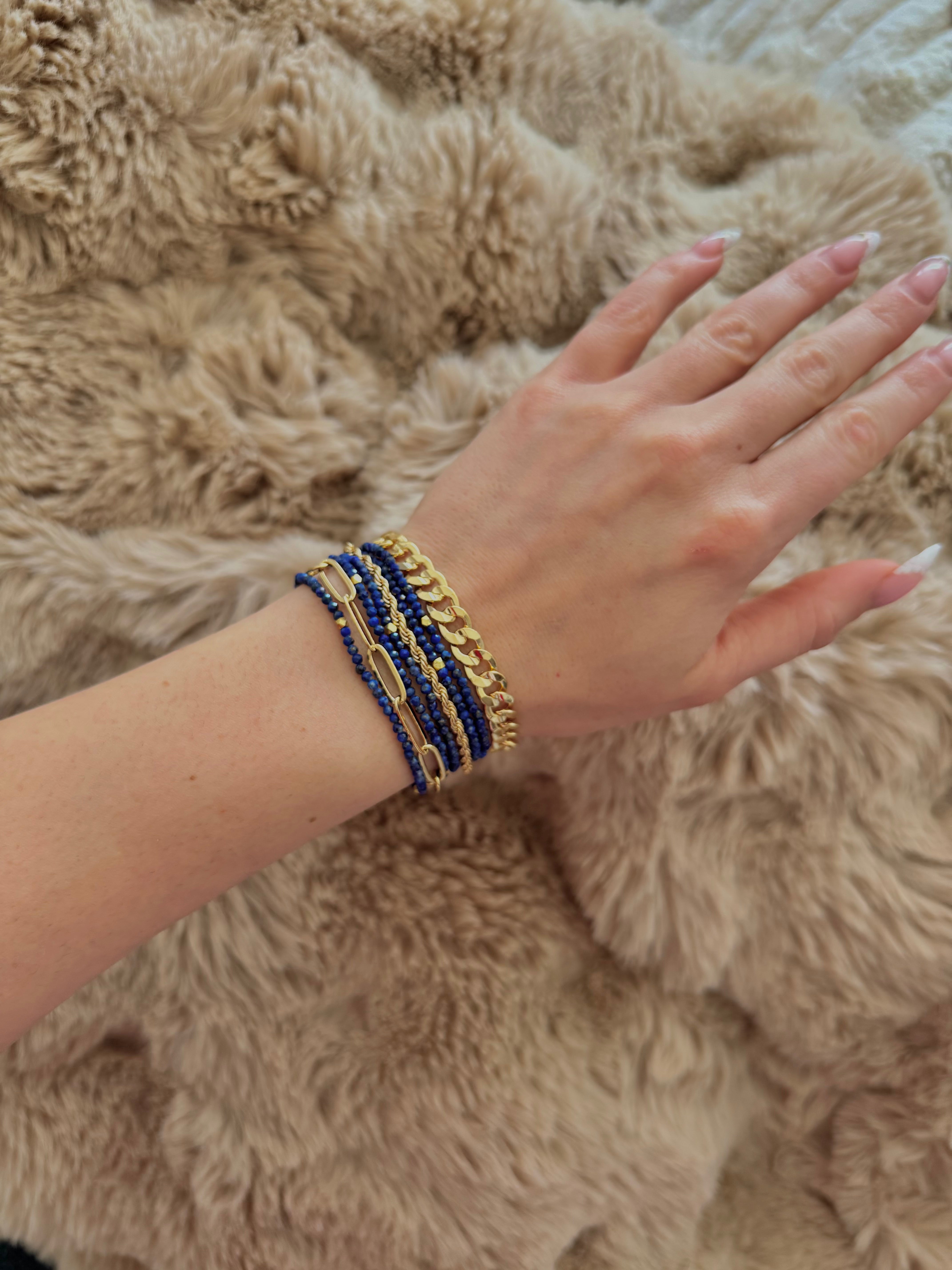 Gemstone Sparkle Wrap - Iolite