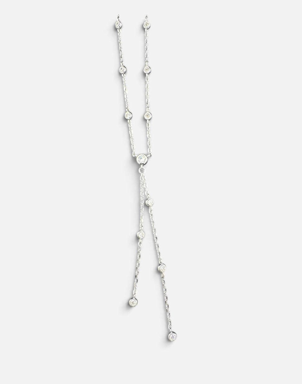 Sterling Silver Y-Drop Necklace