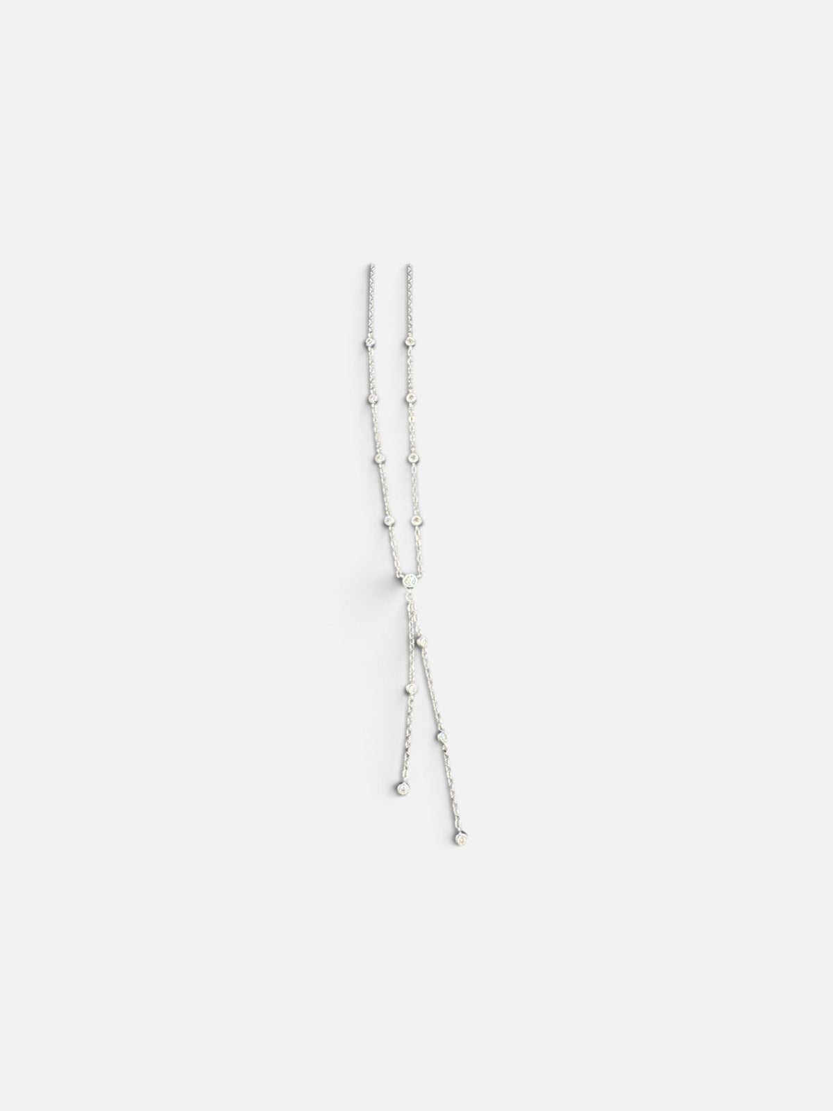 Sterling Silver Y-Drop Necklace