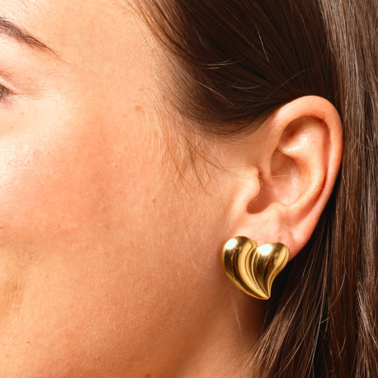 Lauren Chunky Stud Earrings