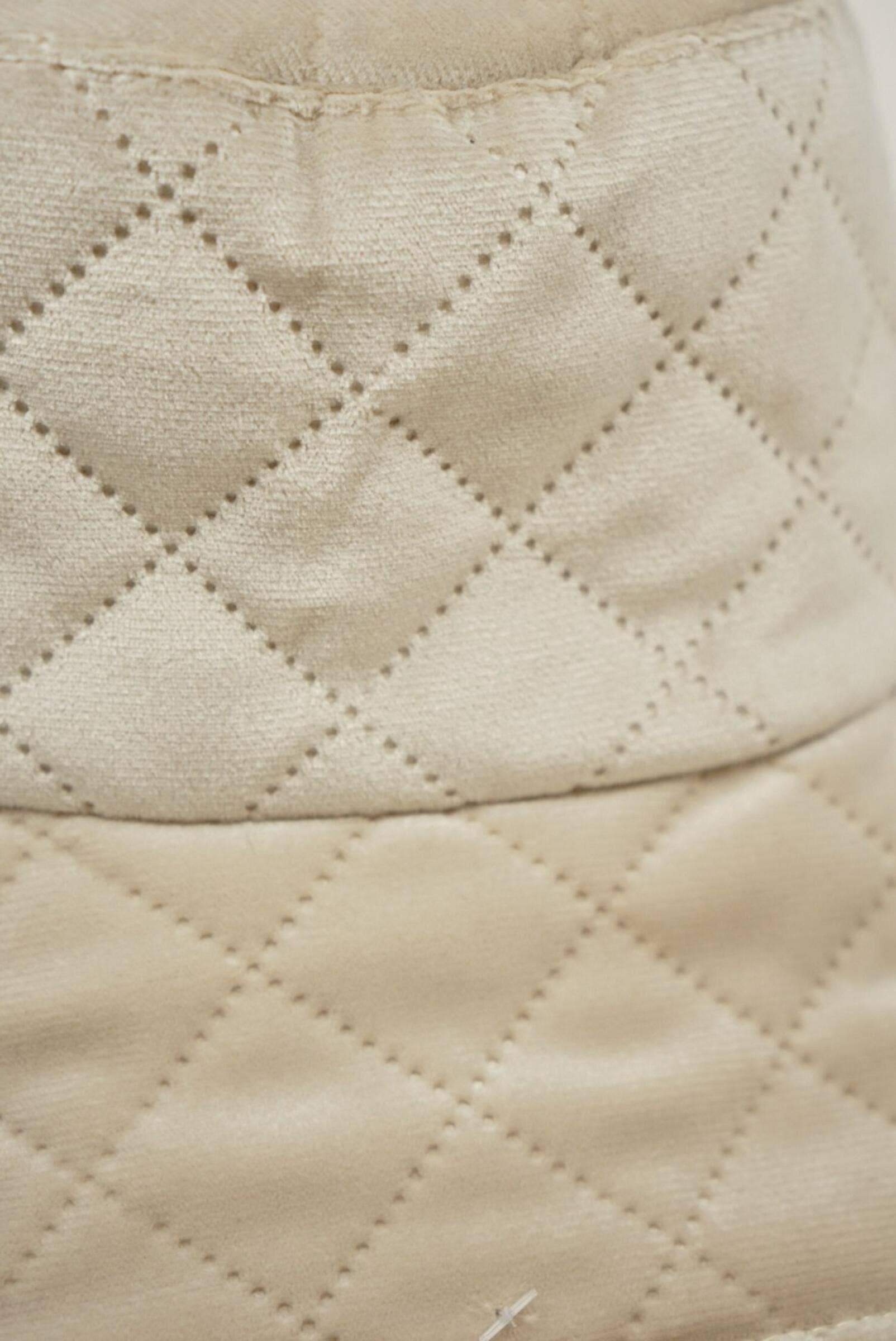Quilted Solid Soft Plush Bucket Hat