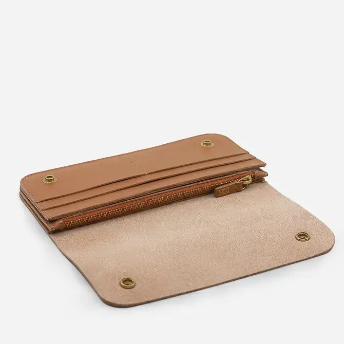 The Ledger 2.0 Wallet - Saddle